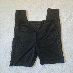 Versona‎ Faux Leather Leggings Women's Size Small